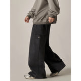 Coverwin 11174 CORDUROY BAGGY STRAIGHT CARGO PANTS