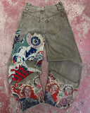 90s streetwear E-Commerce Y2g Jeans Streetwear Harajuku Hip Hop Retro Neo-Gothic Loose Jeans