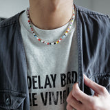 Coverwin COLORFUL BEAD NECKLACE