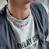 Coverwin COLORFUL BEAD NECKLACE