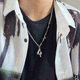 Coverwin IRREGULAR PENDANT CHAIN NECKLACE