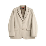 Coverwin 2024 New Fashion Men Spring outfit  No. 2768 CREAM BLAZER JK