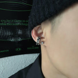 Coverwin CLIP ON HOOP EARRING