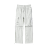 Coverwin OFF WHITE STRAIGHT CARGO PANTS