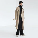 Coverwin 2024 New Fashion Men Spring outfit  No. 2795 TWO-PIECE TRENCH COAT