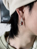 Coverwin GEM SPIKE DANGLE EARRING