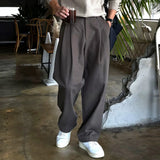 Coverwin  10927 FOLDED PLEATED STRAIGHT PANTS