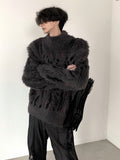 Coverwin  high street vintage mink hair knitwear na808