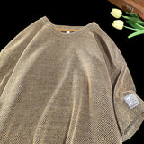 Coverwin 2024 New Fahion spring outfit Vatican Waffle Knit Tee