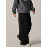 Coverwin 11174 CORDUROY BAGGY STRAIGHT CARGO PANTS