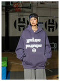 Coverwin Upside Text Hoodie