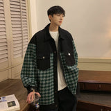 Coverwin Vatican Plaid Panel Jacket