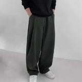 Coverwin CASUAL WIDE STRAIGHT PANTS