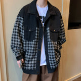 Coverwin Vatican Plaid Panel Jacket