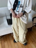 Coverwin spring outfits men summer outfit Jusho Triple Stripe Cargo Pants