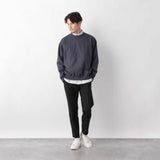 guys clothing styles Global Wok Sweater Men's 2024 Autumn and Winter Simple Loose Casual round Neck Solid Color Pullover