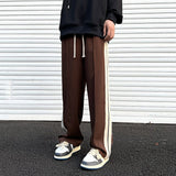 Coverwin  5211 STRIPED STRAIGHT SWEATPANTS