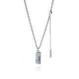 Coverwin SHAPED PENDANT CHAIN NECKLACE