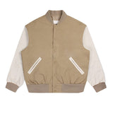 Coverwin 2024 New Fashion Men Spring outfit  No. 9346 TWO-TONE BASEBALL COLLAR JK (PRE-ORDER)