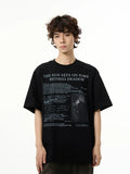 Coverwin 2024 New Fahion spring outfit 77Fight Sunset Poem Tee