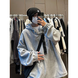 Coverwin Essential Quarter Button Hoodie