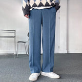 Coverwin  3205 BLUE WIDE STRAIGHT PANTS