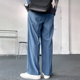 Coverwin  3205 BLUE WIDE STRAIGHT PANTS