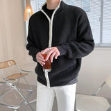 Coverwin 2024 New Fashion Men Spring outfit  No. 3401 KNITTED ZIP-UP SWEATER