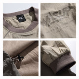 90s streetwear Men's American Fashion Brand 2024 Spring New Outdoor Loose Pullover Sweater Men's Loose Casual Top