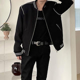 Coverwin 2024 New Fashion Men Spring outfit  No. 5063 VARSITY BASEBALL JK