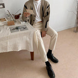 Coverwin 2024 New Fashion Men Spring outfit  No. 3337 V-NECK CARDIGAN