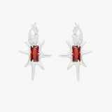 Coverwin GEM SPIKE DANGLE EARRING