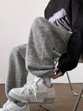 Coverwin spring outfits men summer outfit jpq Stripes Drawstring Sweatpants