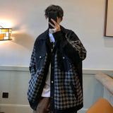 Coverwin Vatican Plaid Panel Jacket