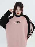 Coverwin LOGO round neck sweater na756