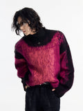 Coverwin design sense round neck pullover loose knit na786