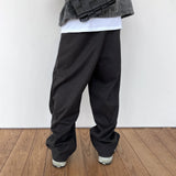 Coverwin CASUAL WIDE STRAIGHT PANTS