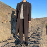 Coverwin 2024 New Fashion Men Spring outfit  No. 3161 COLLAR COAT JK