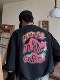 Coverwin 2024 New Fahion spring outfit JM "Please Do Not Care" Tee