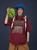 Coverwin 2024 New Fahion spring outfit c2 Vintage Garden Tee