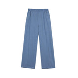 Coverwin  3205 BLUE WIDE STRAIGHT PANTS