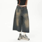 Coverwin Vintage Washed Baggy Jorts