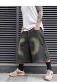 Coverwin Y2k Baggy Reverse Washed Jorts