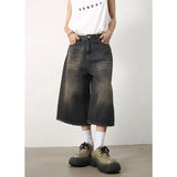 Coverwin Vintage Washed Baggy Jorts