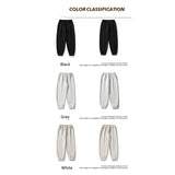 Coverwin 2024 Spring New Motion Casual Pants for Man Piecing Mid Rise Baggy Ankle Length Pants Mens Japan Tracksuit Male