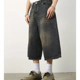 Coverwin Vintage Washed Baggy Jorts