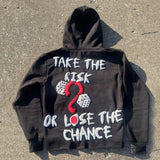 Coverwin Harajuku Letter Print hoodies women graphic y2k top high street oversized hoodie Couples American streetwear goth women clothes