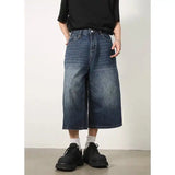 Coverwin Vintage Washed Baggy Jorts