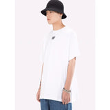Coverwin 2024 new summer Korean multi-color printed graphic T shirt men street y2k trendy brand hip-hop bottoming short sleeved T shirt