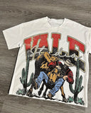 Coverwin American vintage magical grandpa graphic t shirts oversized y2k top harajuku gothic all cotton short sleeve t shirt men clothing